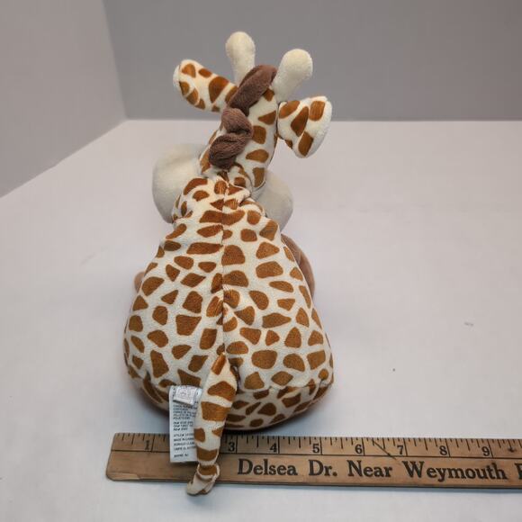 Koala Baby Giraffe Plush Stuffed Animal Floppy Soft Skinny Arms & Legs 12" - Picture 8 of 9